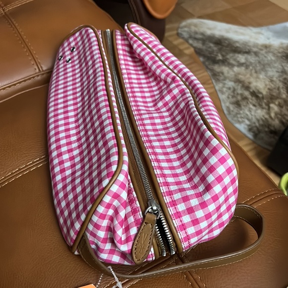 Ralph Lauren Handbags - Ralph Lauren cosmetics pouch bag .leather trim
